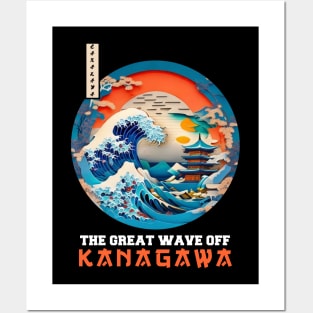 The Great Wave Off Kanagawa Posters and Art